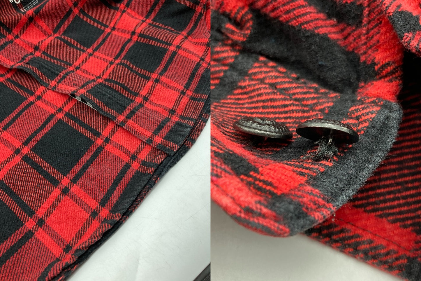 OFF-WHITE オフホワイト クオート フランネルシャツ サイズM 中古 D4