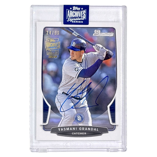未開封品 TOPPS MLBカード BOWMAN YASMANI GRANDAL SAN DIEGO PADRES /99 #149 中古 IT1