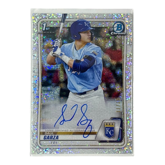 TOPPS MLBカード BOWMAN CHROME 1ST SAUL GARZA KANSAS CITY ROYALS /71 #CDA-SG 中古 IT1