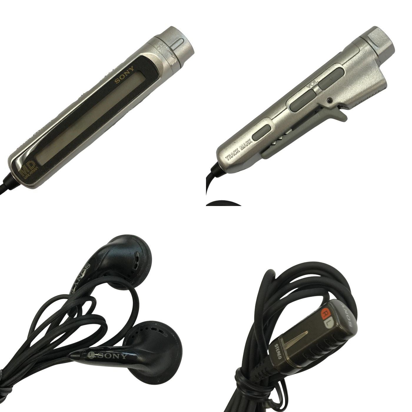 SONY ソニー ポータブルMDレコーダー シルバー 録音/再生兼用機 録再 MDウォークマン プレーヤー MZ-R50-S 中古 T1