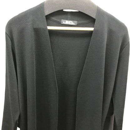 ISSEY MIYAKE PERMANENTE イッセイミヤケ ペルマネンテ ロングカーディガン レディース 秋 アクリル ブラック S PE63-KA143 中古 MK1