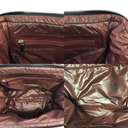 CHANEL シャネル コココクーン ミニボストンバッグ レディース ナイロン トート/ハンドバッグ キルティング 軽量 ブラック A47205 中古 T1