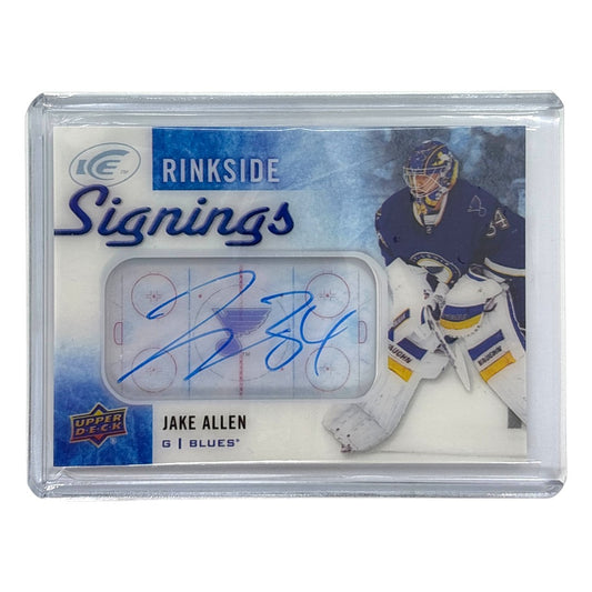 UPPER DECK NHLカード ICE JAKE ALLEN BLUES #RS-JA 中古 IT1