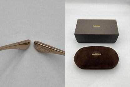 TOM FORD トムフォード チタニウム 度入り眼鏡 メガネフレーム TF5483 028 中古 D4