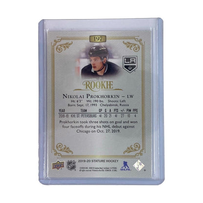 UPPER DECK NHLカード STATURE NIKOLAI PROKHORKIN KINGS 04/35 #197 中古 IT2