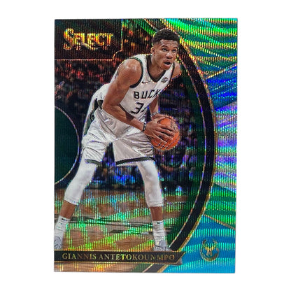 PANINI NBAカード SELECT PRIZM GIANNIS ANTETOKOUNMPO MILWAUKEE BUCKS #3 中古 IT2