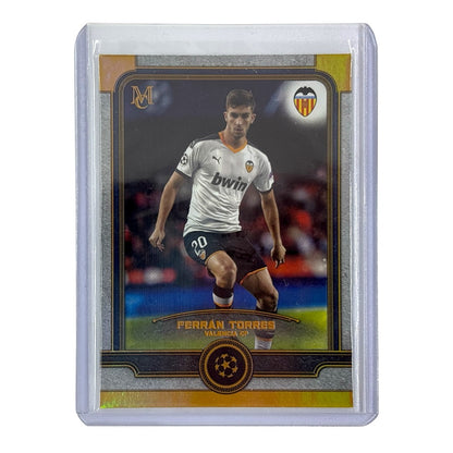 TOPPS サッカーカード MUSEUM COLLECTION FERRAN TORRES VALENCIA /99 #71 中古 IT1