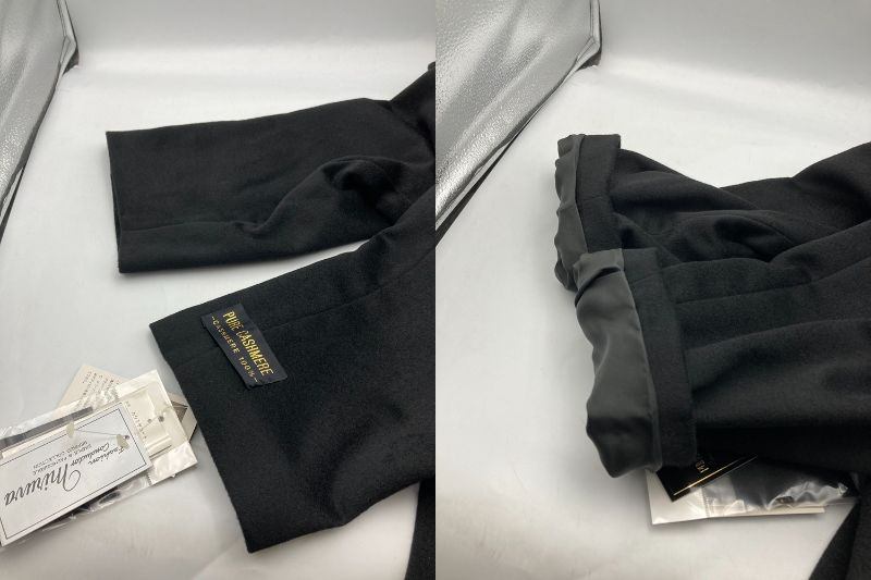 I'hiver リヴェール カシミヤ100％ ロングコート サイズ11AR 中古 D4