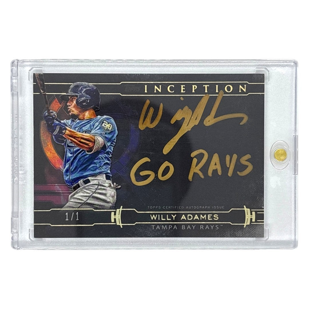 TOPPS MLBカード INCEPTION WILLY ADAMES TAMPA BAY RAYS 1/1 #SS-WA 中古 IT1