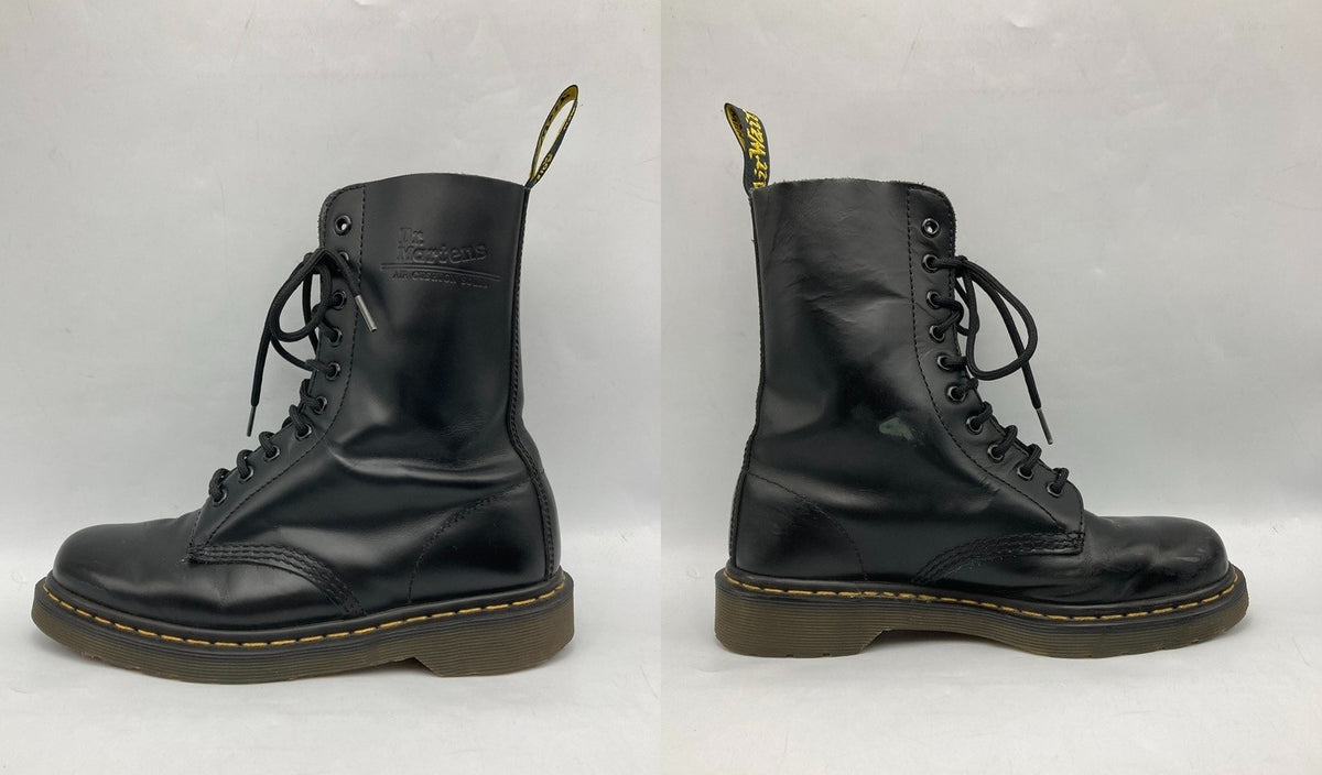 Dr.Martens ドクターマーチン 10ホール ブーツ 1490 サイズUK6 メンズ レディース 中古 D4