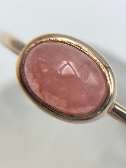 COCOSHNIK ココシュニック K10 ロードクロサイト オーバルカボション リング 10号 中古 D4