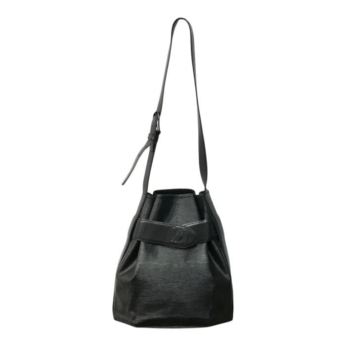 LOUIS VUITTON ルイヴィトン エピ サックデポールPM ショルダーバッグ レディース 巾着 セミショルダー ブラック M80157 中古 T1