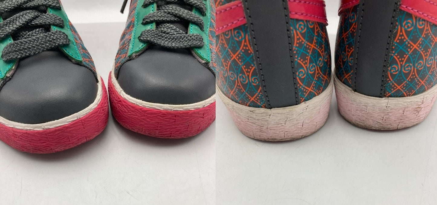 NIKE WMNS ナイキ ウィメンズ ブレーザー ハイ blazer high vera bradley 317808 061 レディース サイズ24cm 中古 D4