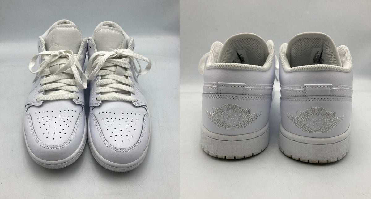 NIKE AIR JORDAN 1 LOW ナイキ エアジョーダン 1 ロー 553558-136 サイズ26cm メンズ 中古 D4