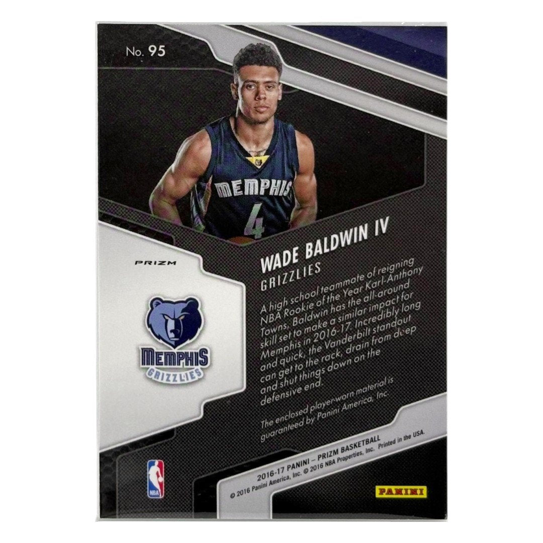 PANINI NBAカード PRIZM WADE BALDWIN GRIZZLIES #95 中古 IT1