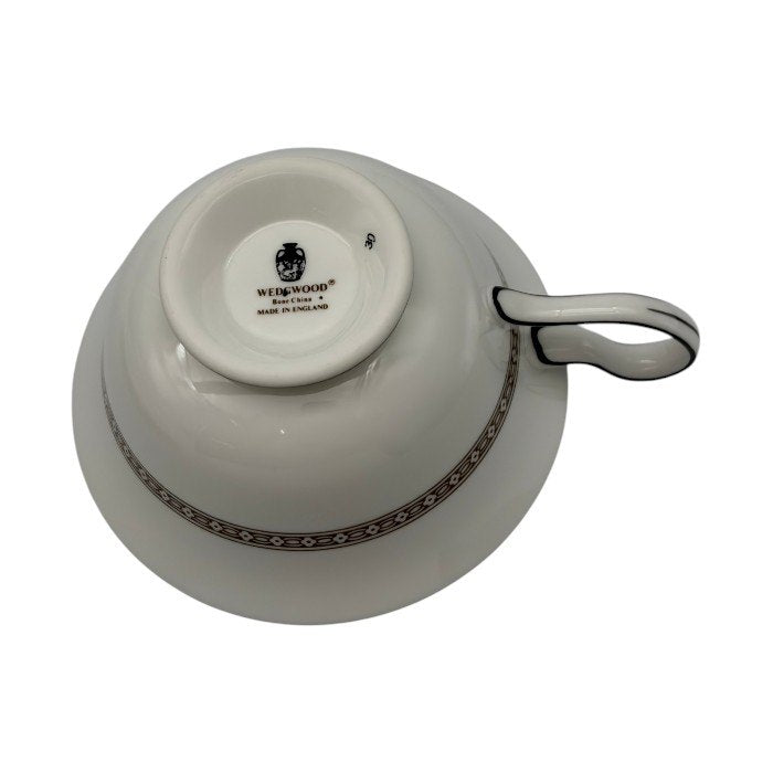 Wedgwood ウェッジウッド フロレンティーンターコイズ  ティーカップ＆ソーサー ペア 洋食器 ブランド おしゃれ 紅茶 中古 W1