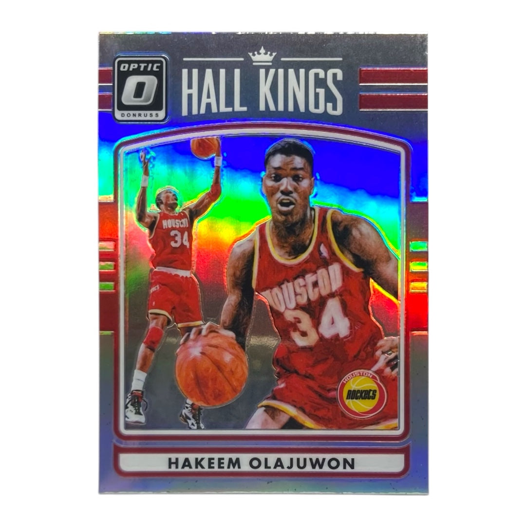 PANINI NBAカード DONRUSS OPTIC PRIZM HAKEEM OLAJUWON HOUSTON ROCKETS #18 中古 IT2