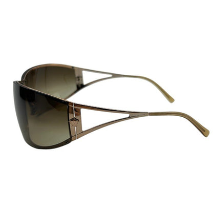 VERSACE ヴェルサーチェ サングラス MOD2045 レディース メンズ フォックス型 中古 W1