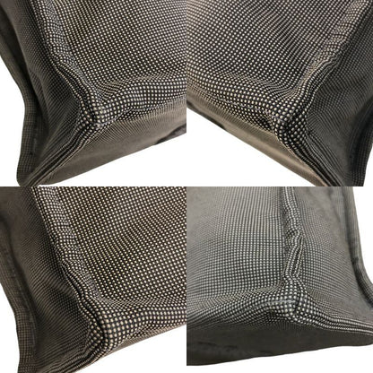 HERMES エルメス エールライン MM キャンバス トートバッグ ユニセックス A4収納 キャンバス 通勤 通学 チャコールグレー 中古 T1