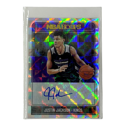 PANINI NBAカード HOOPS JUSTIN JACKSON SACRAMENTO KINGS #RA-JJK 中古 IT1