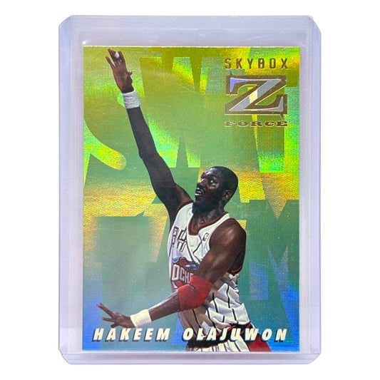 SKYBOX NBAカード Z FORCE HAKEEM OLAJUWON HOUSTON ROCKETS #ST5 中古 IT1