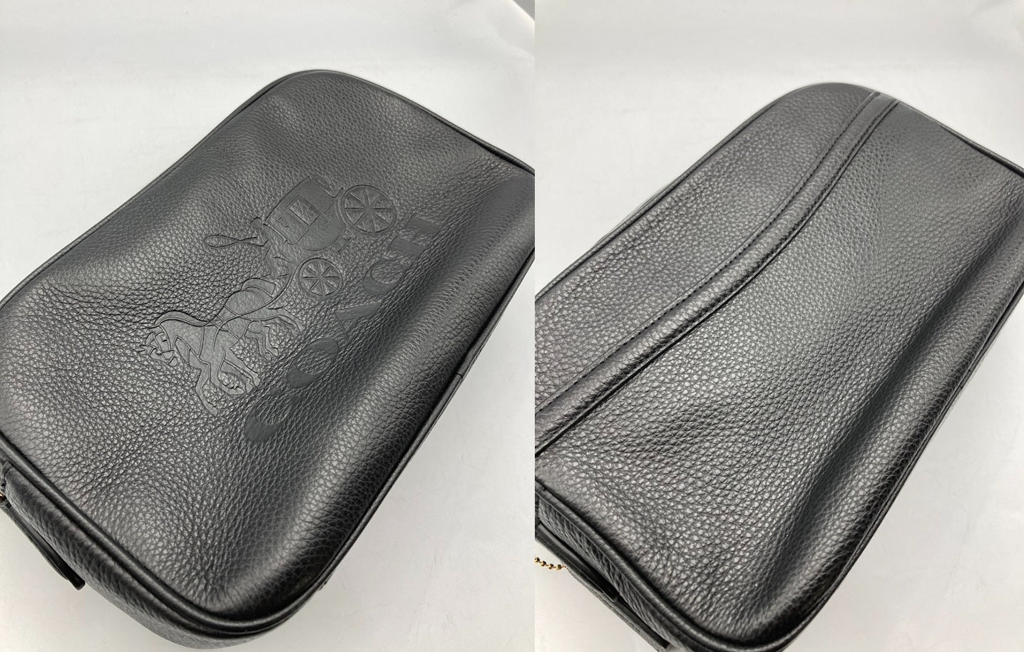 COACH コーチ ホース アンド キャリッジ ジェス クロスボディ ショルダーバッグ F75818 中古 D4