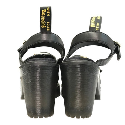 Dr.Martens ドクターマーチン GRANIK サンダル レディース レザー ヒール 厚底 バックル グラニク ブラック UK5 中古 T1