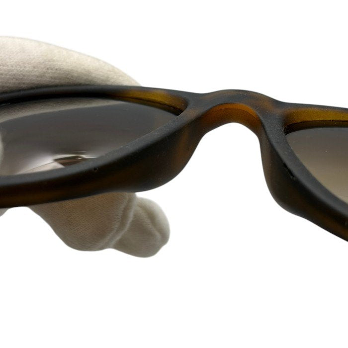 レイバン Ray Ban サングラス RB4165F 856/13 JUSTIN LIGHT HAVANA RUBBERBROWN GRADIENT ブランド レディース メンズ べっ甲 カラーレンズ 中古 W４