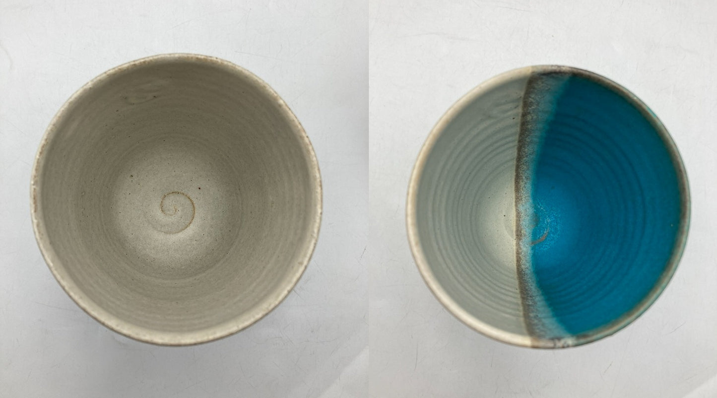 In The Mood インザムード 左馬 カップ＆飯碗 箸付 ペア 中古 D4