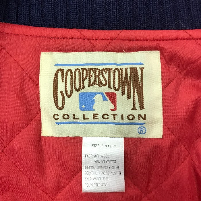 インディアンス INDIANS スタジャン L MLB 野球 アウター ジャケット メンズ 秋 冬 中古 W1