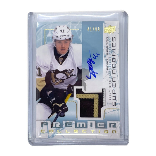 UPPER DECK NHLカード PREMIER DANIEL SPRONG PITTSBURGH PENGUINS 41/99 #SRR-DS 中古 IT1