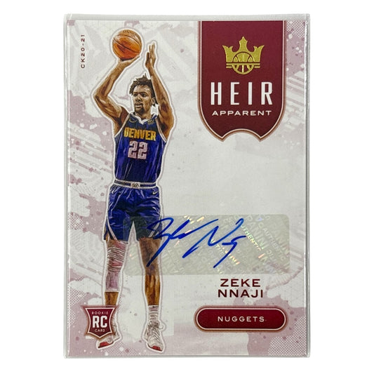 PANINI NBAカード COURT KINGS ZEKE NNAJI DENVER NUGGETS /99 #HA-ZEK 中古 IT1
