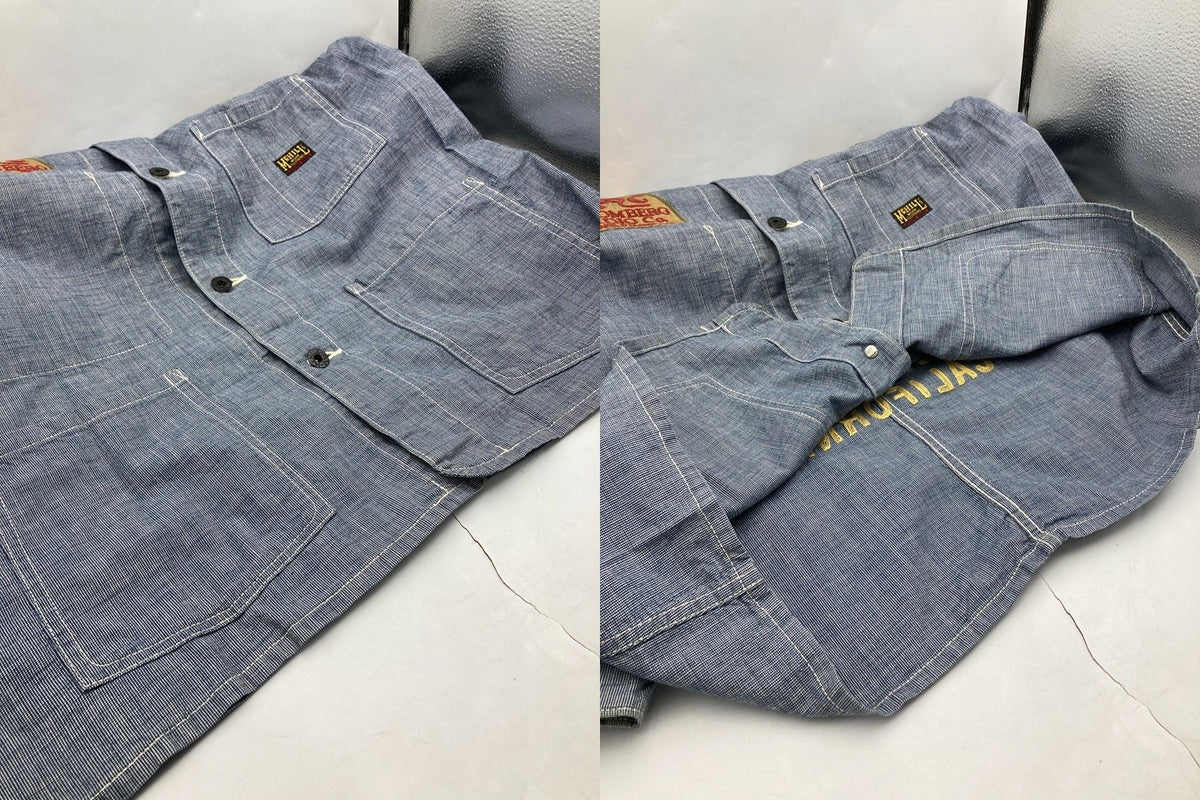 TOYS McCOY トイズマッコイ McHILL OVERALLS IRONCLAD カバーオール サイズ38 メンズ 中古 D4