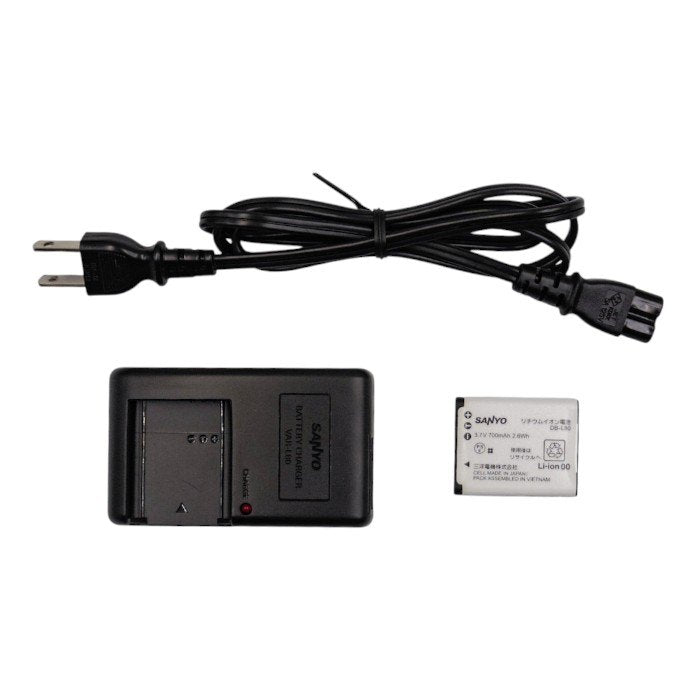 訳あり サンヨー デジタルカメラ シャンパンゴールド SANYO X1250 DSC-X1250-N 中古 a1