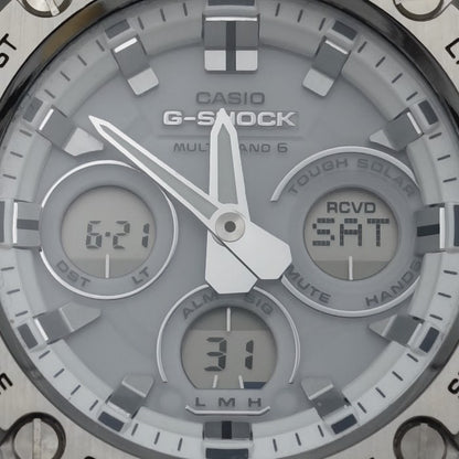 CASIO カシオ G-SHOCK G-STEEL タフソーラー 20気圧防水 腕時計 GST-W310-7AJF 中古 H4