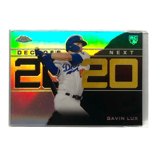 TOPPS MLBカード CHROME GAVIN LUX DODGERS #DNC-25 中古 IT2