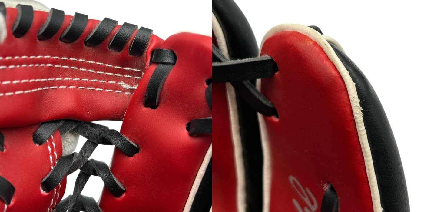 ZETT ゼット 軟式用 プロモデルシリーズ 親子グローブ 11.5インチ/10インチ セット 野球 キャッチボール スポーツ 中古 W４