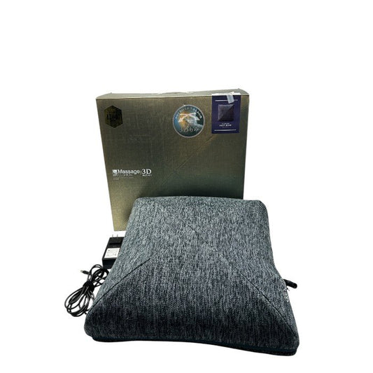 アテックス ルルド プレミアムマッサージクッション 3Dもみ ネイビーブルー AX-HCL310nb 医療機器認証番号：301AABZX00015000 ATEX Lourde マッサージ機 腰 背中 中古 W４