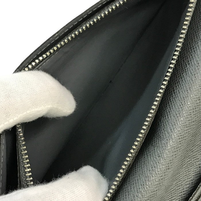 LOUIS VUITTON ルイヴィトン タイガ ポルトフォイユブラザ 長財布 メンズ 2つ折り シンプル 定番 グレー M32653 中古 T1