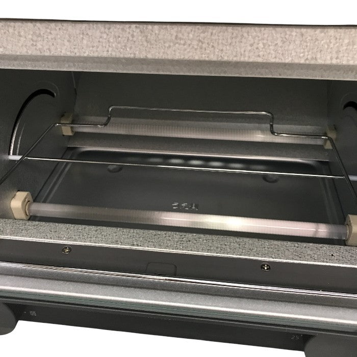 Panasonic  オーブントースター 4枚焼き対応 30分タイマー搭載 グレー NT-T501 中古 Y1