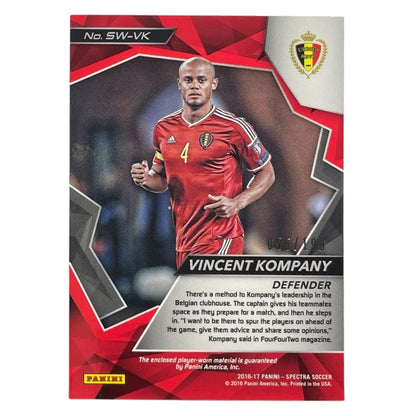PANINI サッカーカード SPECTRA VINCENT KOMPANY BELGIUM /199 #SW-VK 中古 IT2