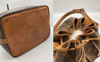 LOUIS VUITTON ルイヴィトン モノグラム プチ・ノエ  巾着 ショルダーバッグ M42226 中古 D4