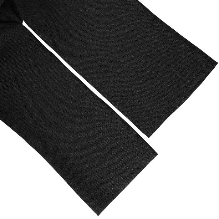 ISSEY MIYAKE PERMANENTE イッセイミヤケ ペルマネンテ ロングカーディガン レディース 秋 アクリル ブラック S PE63-KA143 中古 MK1