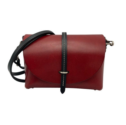 PIERRE BOISSET PARIS ピエール・ボワセ レザー ミニショルダーバッグ 中古 D4