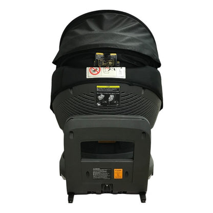コンビ ホワイトレーベル THE S ISOFIX エッグショック チャイルドシート R129適合 360°回転 ウォッシャブル フルジェンテブラック ZC-690 中古 T1
