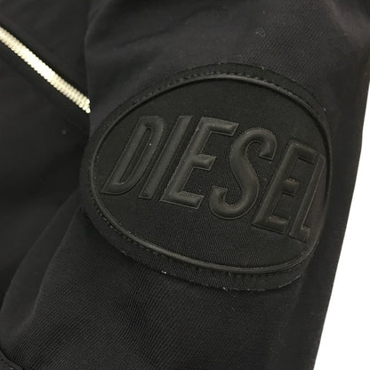 DIESEL ディーゼル ライダースジャケット メンズ 春秋 コットン ブルゾン フルジップ ブラック Sサイズ 00S9N0-J-GLORY-0LAXT 中古 T1