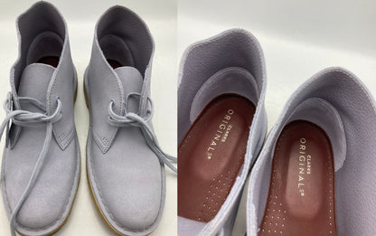 CLARKS クラークス デザートブーツ 350G クールブルー サイズ23.5cm レディース 中古 D4