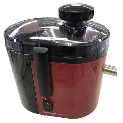 パナソニック ジューサー 高速 レシピブック付 レッド MJ-H200-R 中古 Y1
