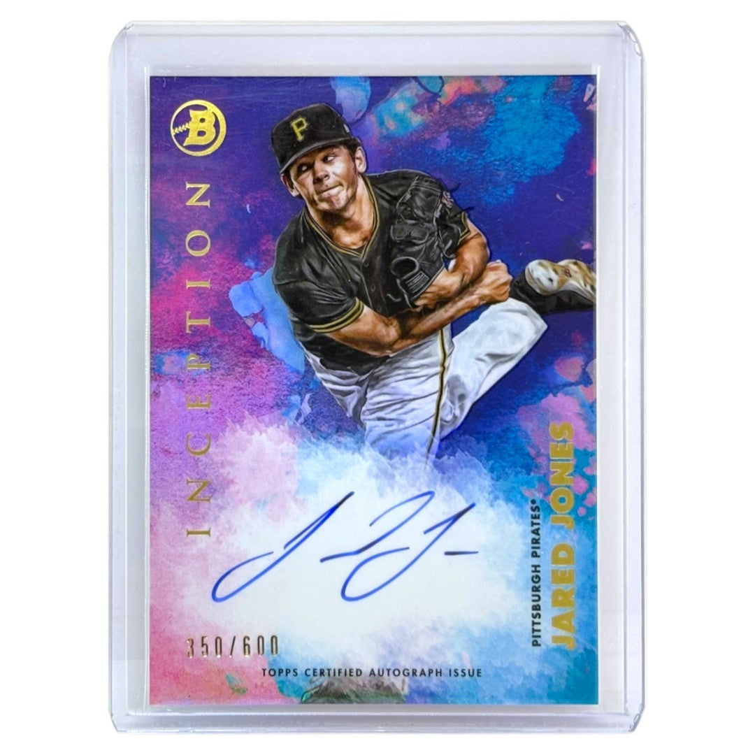 TOPPS MLBカード BOWMAN INCEPTION JARED JONES PITTSBURGH PIRATES /600 #PA-JJ 中古 IT1