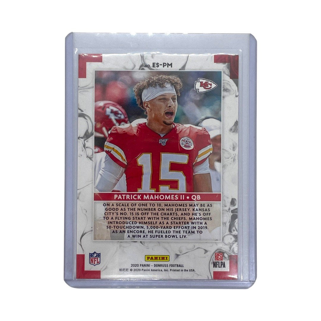 PANINI NFLカード DONRUSS ELITE SERIES PATRICK MAHOMES II KANSAS CITY CHIEFS #ES-PM 中古 IT1